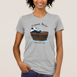 KiniArt Bathing Panda Beer T-shirt