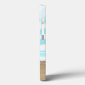 KiniArt Beach Beagle iPhone Case (Achterkant / Links)