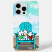 KiniArt Beach Westies Case-Mate iPhone Case (Achterkant)