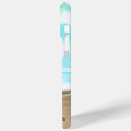 KiniArt Beach Westies Case-Mate iPhone Case (Achterkant / Links)