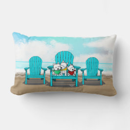 KiniArt Beach Westies Kussen