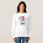 KiniArt Beagle-kerstshirt Trui (Voorkant volledig)