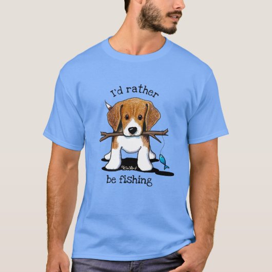 KiniArt Beagle Pup T-Shirt (Voorkant)