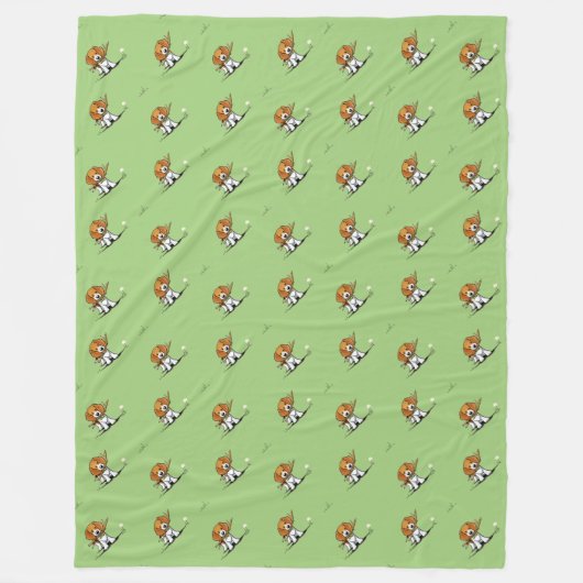 KiniArt Beagles Fleece Blanket (Voorkant)