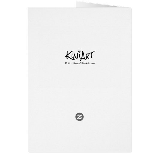 KiniArt Bearded Collie Vist (Achterkant)