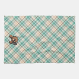 KiniArt Beaver over Marina Pset Kitchen Towel Theedoek