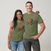 KiniArt Beaver T-shirt (Unisex)