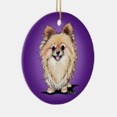KiniArt Bella Pom Keramisch Ornament (Rechts)