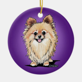KiniArt Bella Pom Keramisch Ornament