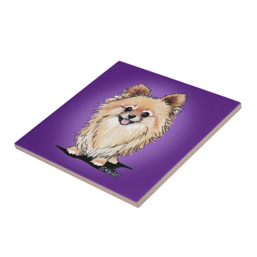 KiniArt Bella Pom Tegeltje (Zijkant)