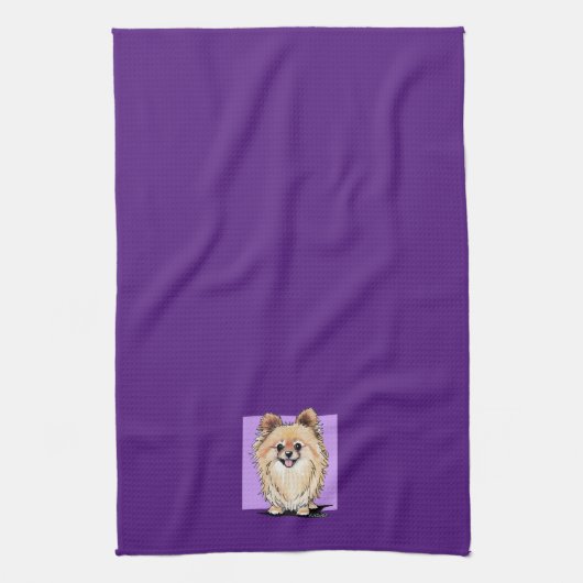 KiniArt Bella Pom Theedoek (Verticaal)