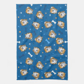 KiniArt Bella Pom Towel Theedoek (Verticaal)