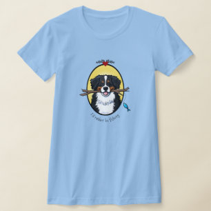 KiniArt Berghond Vis T-Shirt