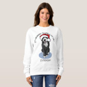 KiniArt Bernadoedle Kerstshirt Trui (Voorkant volledig)