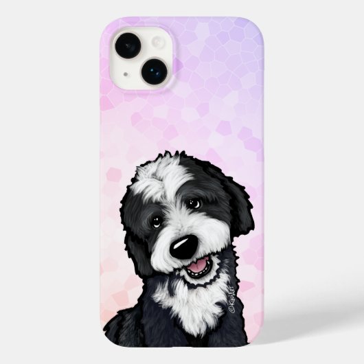 KiniArt Bernadoodle Case-Mate iPhone Case (Achterkant)