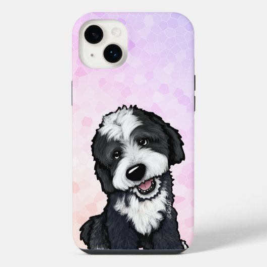 KiniArt Bernadoodle iPhone Hoesje (Achterkant)