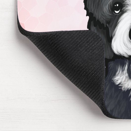 KiniArt Bernadoodle Mousepad Muismat (Hoek)