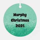 KiniArt Bernese Mountain Dog Metal Ornament (Achterkant)