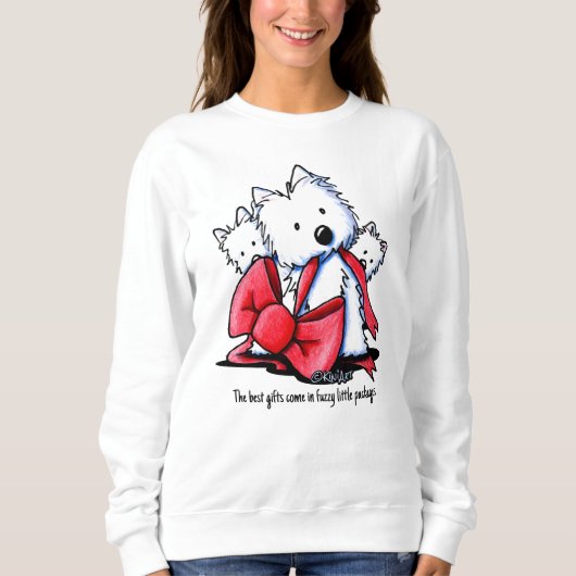 KiniArt Best Gifts Westies Sweatshirt (Voorkant)