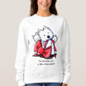 KiniArt Best Gifts Westies Sweatshirt (Voorkant)