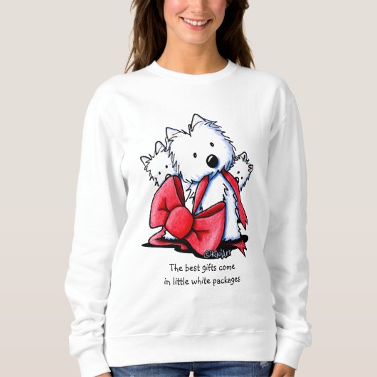 KiniArt Beste Cadeaus Westies Trui (Voorkant)
