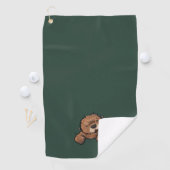 KiniArt Bever Golfhanddoek (Insitu)