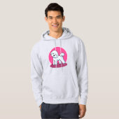 KiniArt Bichon Frise Hoodie (Voorkant volledig)