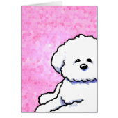 KiniArt Bichon Frise Kaart (Voorkant)