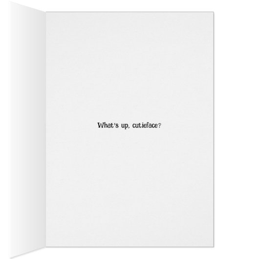 KiniArt Bichon Frise Kaart (Binnen (Rechts))