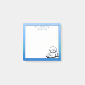 KiniArt Bichon Frise Post-it Notes (Voorkant)