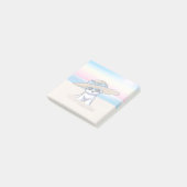 KiniArt Bichon Frise Strand Post-it® Notes (Schuin)