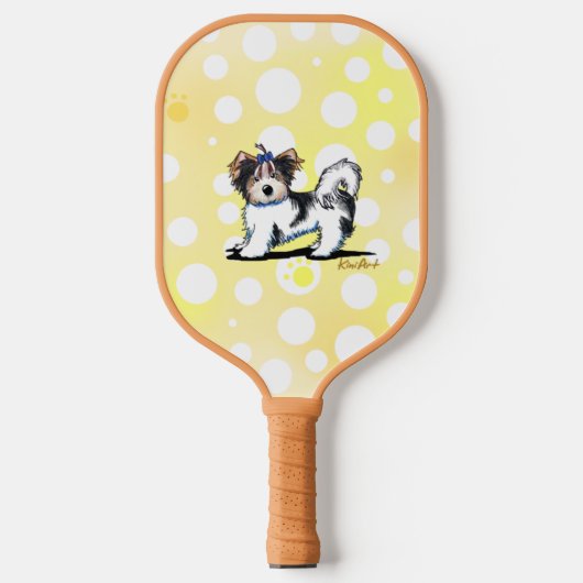 KiniArt Biewer Terrier Pickleball Paddle (Voorkant)