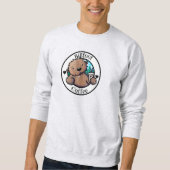 KiniArt Bigfoot Koffie Trui (Voorkant)