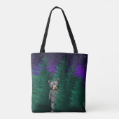 KiniArt Black Beer Tote Bag (Achterkant)
