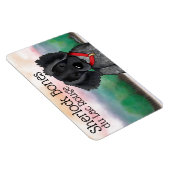 KiniArt Black Roan Brittany Magnet Magneet (Rechterzijde)