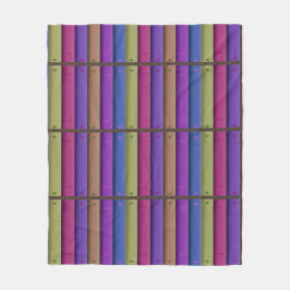 KiniArt BOEK LIEFHEBBER Fleece Deken