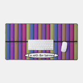 KiniArt BOEK LOVER Desk Mat (Keyboard & Muis)