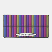 KiniArt BOEK LOVER Desk Mat (Voorkant)