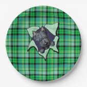 KiniArt Borden voor kerstcadeautjes met BLAST-papi Papieren Bordje (Voorkant)