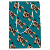 KiniArt Border Terrier Medium Cadeauzakje (Voorkant)