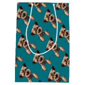 KiniArt Border Terrier Medium Cadeauzakje (Achterkant)