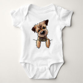 KiniArt Border Terrier Romper