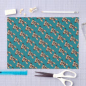 KiniArt Border Terrier Tissuepapier (Craft)