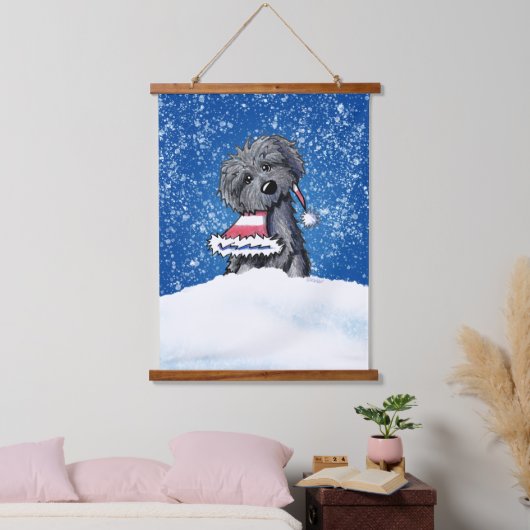 KiniArt Bouvier des Flandres Hanging Tapestry Hangend Wandkleed (Slaapkamer)