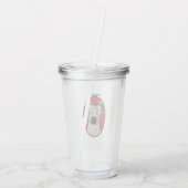 KiniArt Briard Acryl Drinkbeker (Achterkant)