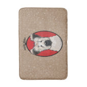 KiniArt Briard Badmat (Voorkant Verticaal)