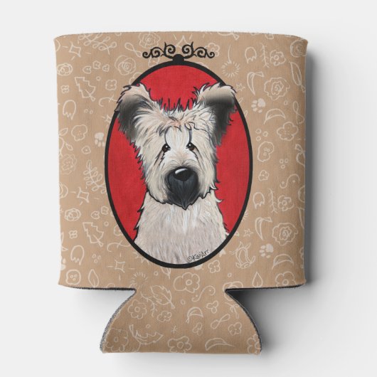 KiniArt Briard Blikjeskoeler (Achterkant)