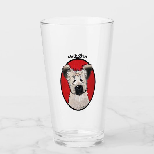 KiniArt Briard Glass Glas (Voorkant)