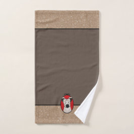 KiniArt Briard Handdoek