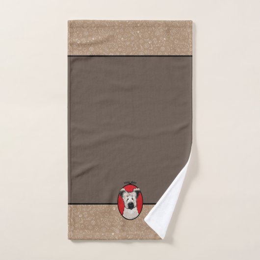 KiniArt Briard Handdoek (Handdoek)